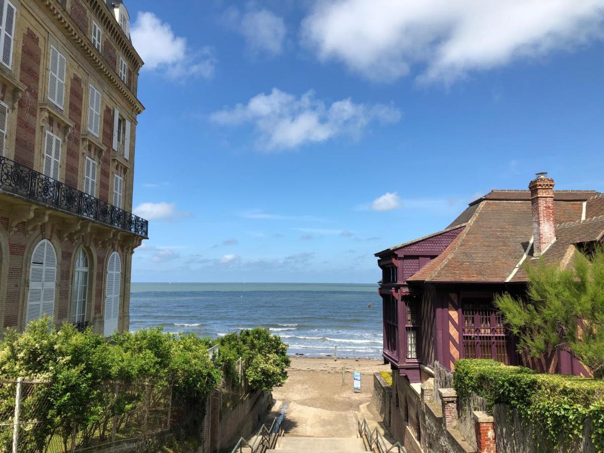 Cote Plage - Magnifique Appartement De Charme A Trouville Sur Mer - Linge - Lit Fait - Parking - Wifi - Classe Par L'Office Du Tourisme Buitenkant foto