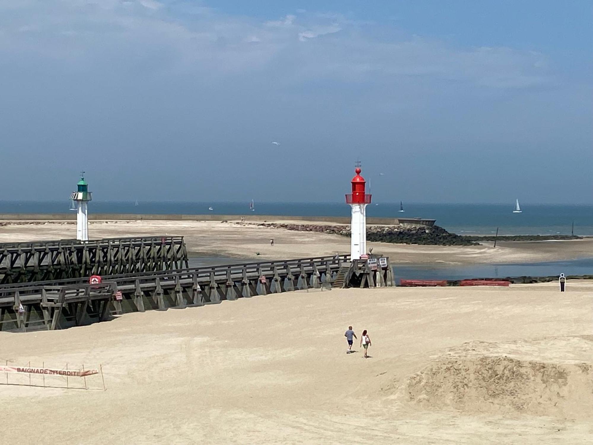 Cote Plage - Magnifique Appartement De Charme A Trouville Sur Mer - Linge - Lit Fait - Parking - Wifi - Classe Par L'Office Du Tourisme Buitenkant foto
